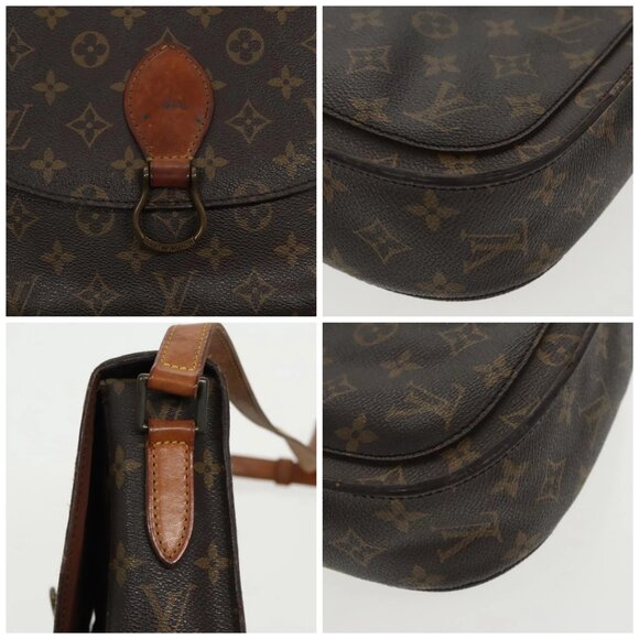 LOUIS VUITTON Monogram Saint Cloud GM Shoulder Bag - Picture 11 of 15